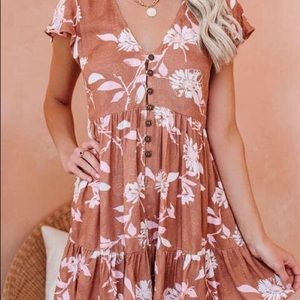 Vici By All Means Button Down Dress